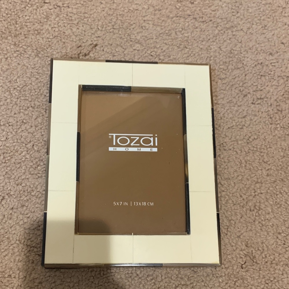 Cream and Gold Picture Frame